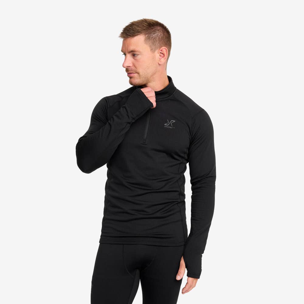 Waffle 1/2 Zip Baselayer Top