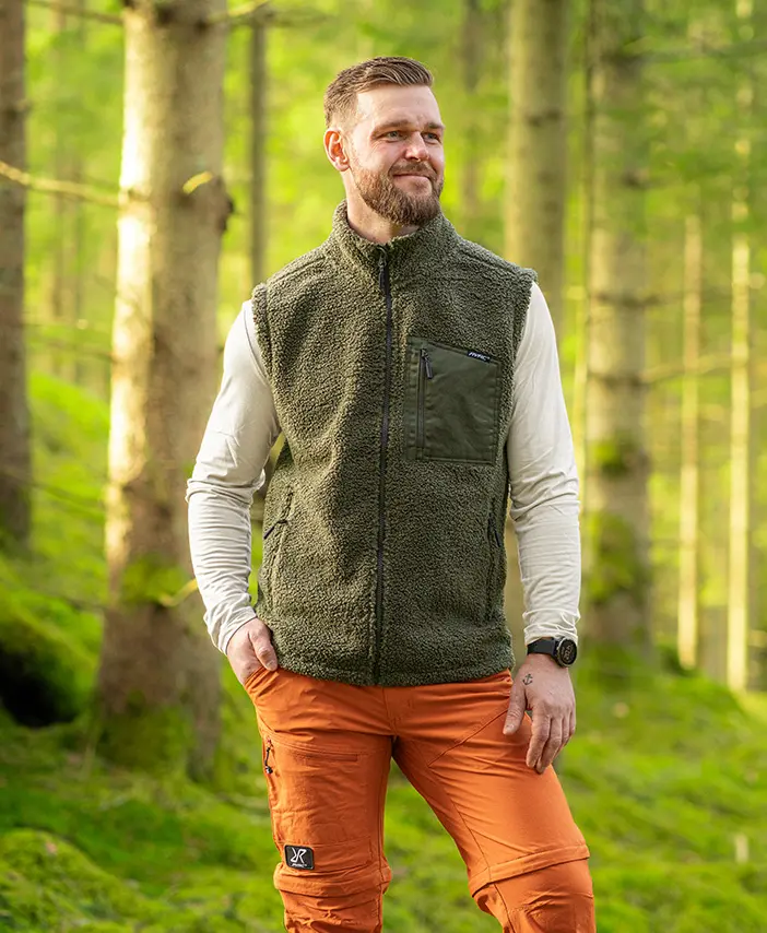 Bigfoot Pile Gilet Men